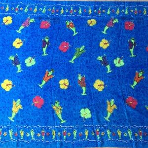 NWOT Gorgeous Ocean Blue Sarong/Wrap